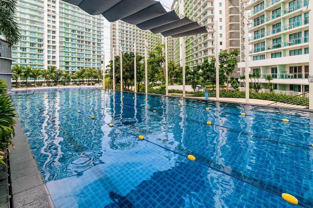 2Br With Wifi, Pool, & Smart Tv, Near Naia Lägenhet Manila